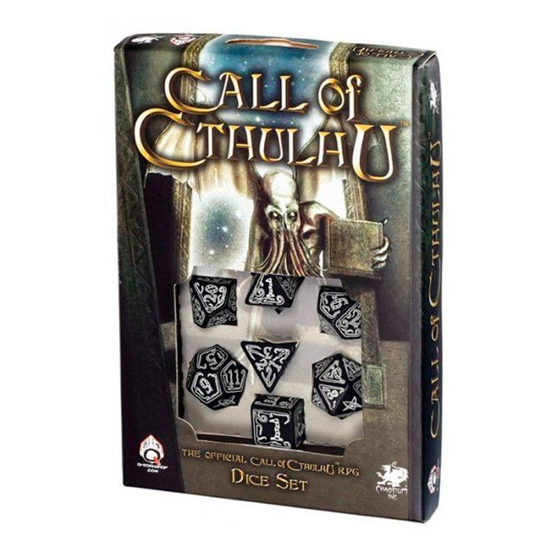 Call of Cthulhu Dice Black & Glow in the Dark