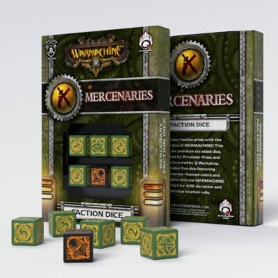 Warmachine Mercenaries Faction D6 Dice (6)