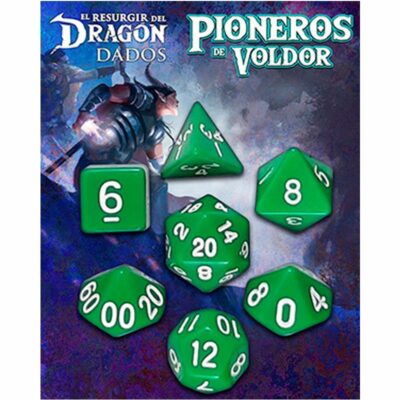 Pioneros de Voldor - Dados: Verde Saurania