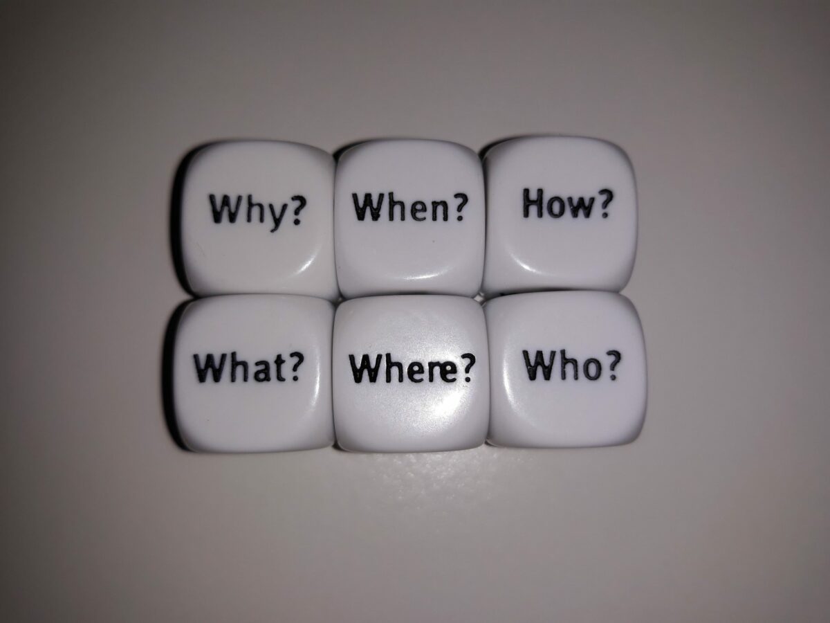 D6 Who-What-When-Where-Why-How