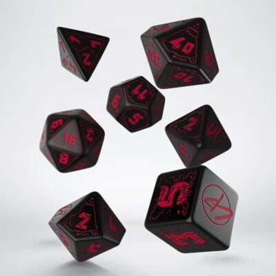 Cyberpunk Red RPG Dice Set (7)