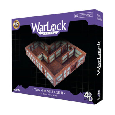 WarLock Tiles: Town & Village 2 - Full Height Plaster Walls