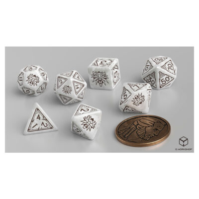 The Witcher Dice Set - Geralt - The White Wolf