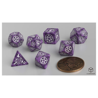 The Witcher Dice Set - Yennefer - Lilac and Gooseberries