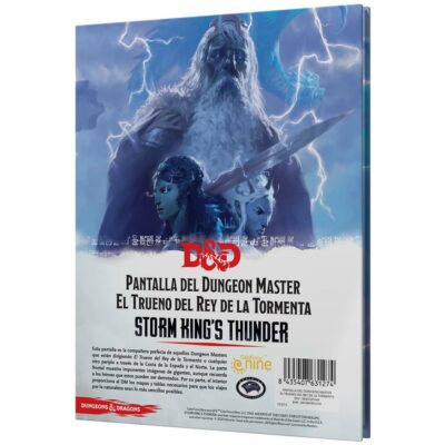 Pantalla del Dungeon Master - El Trueno del Rey de la Tormenta