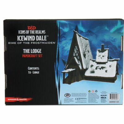 D&D Papercraft Set: Icewind Dale - The Lodge