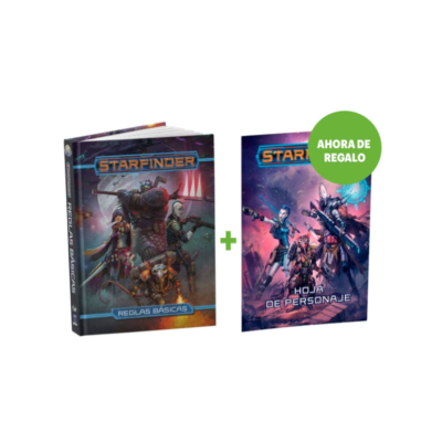 Starfinder - Reglas Básicas (2ª reimpresión) + Hojas de Personaje