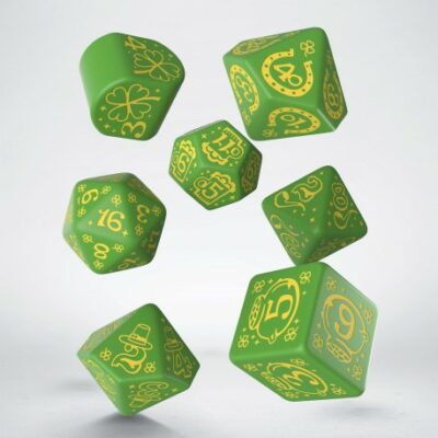 St. Patrick Modern Dice Set: Lucky Charm