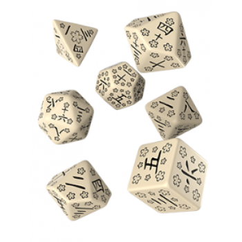 Japanese Dice Set: Last Words Stone (7)