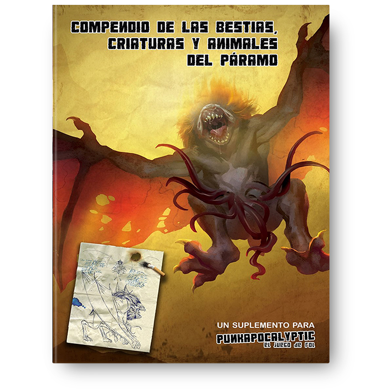 Punkapocalyptic - Compendio de las bestias, criaturas y animales del páramo