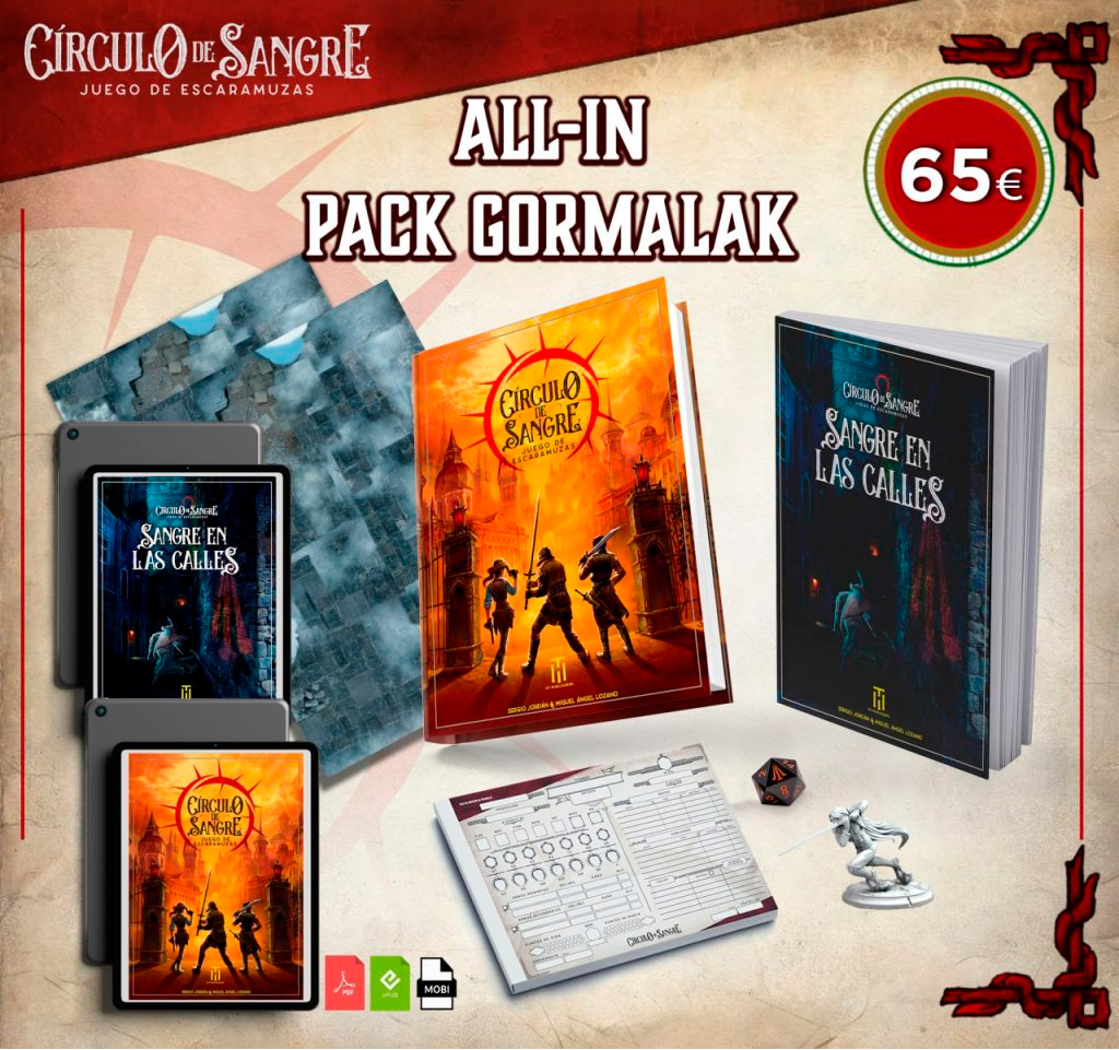 Círculo de Sangre - PACK GORMALAK (PREVENTA ?/?/?)