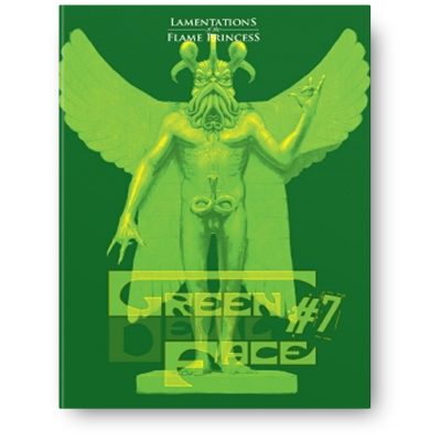 Green Devil Face #7