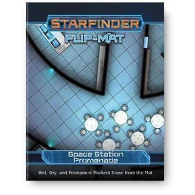 Starfinder Flip-Mat: Space Station Promenade