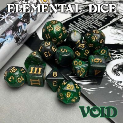 DCC RPG Dice – Elemental Dice: Void