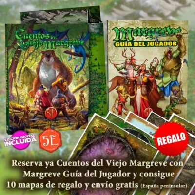 Cuentos del Viejo Margreve + Guía del Jugador + Mapas Promocionales