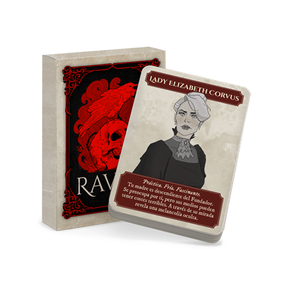 Mazo de cartas de Raven