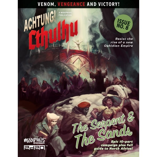 Achtung! Cthulhu 2d20: Serpent and the Sands